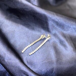 Elegant Silver Drop Earrings